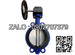 Van bướm gang tay quay DN400