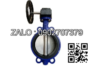 Van bướm gang tay quay DN1