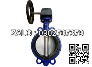 Van bướm gang tay quay DN1-1/4