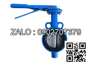 Van bướm nhôm tay gạt DN32