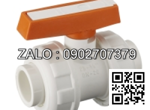 Van bi nhựa PPR 2 ngã sử dụng ống phi 110