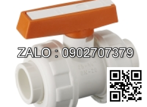 Van bi nhựa PPR 2 ngã sử dụng ống phi 90