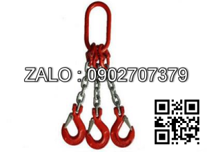 Sling xích cẩu hàng 3 chân Kawasaki