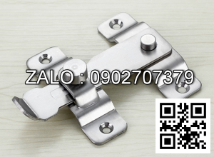 Chốt Khóa Cài Cửa Hình Chữ L Vuông 90 Độ KUNBE