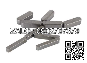 Chốt Lavet 4*4*300mm thép (then bằng)