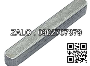 Chốt Lavet 5*6*140mm thép (then bằng)