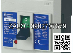 MCCB 3P BM 630-RE 3P 500A 70KA Adj