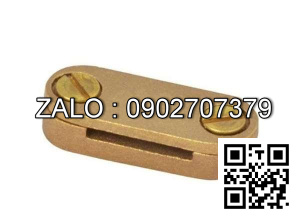 Kẹp đỡ thẳng đồng/nhôm bản 25x3mm