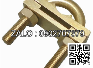 Kẹp đồng tiếp địa chữ U