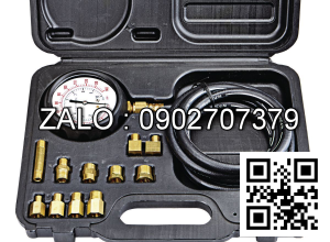 Đồng hồ kiểm tra áp lực nhớt máy - màu đen