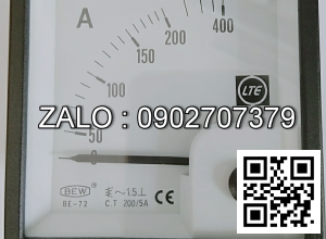 Đồng hồ Ampe 200A (200/5A)