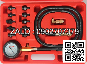 Đồng hồ kiểm tra áp lực nhớt máy - màu đỏ