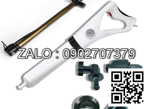 Súng thông tắc bồn cầu ống nước khí nén