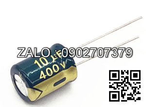 Tụ hóa 10µF/400VDC