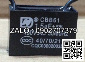 Tụ điện 1,5Mf-400VAC