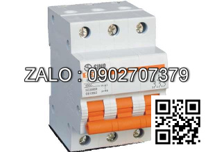 MCB 3P 06A 6kA SC68N/C3006 Sino