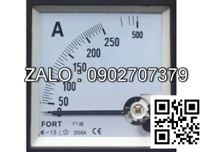 Đồng hồ kim Ampe 0-250A