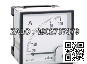 Đồng hồ kim Ampe 0-100A