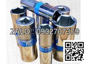 Đầu khẩu 1/2 dài KAPUSI 13mm