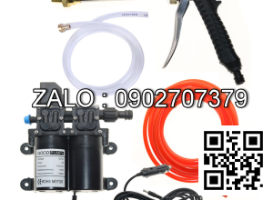 Máy rửa xe mini dùng cho gia đình sử dụng điện 12V Goodpump GP-14B