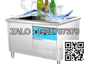 Máy rửa chai thủy tinh/ chai lọ sóng siêu âm