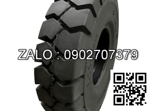 Lốp xe 8.25-15/6.50, 8.25-15 Solid plus (Vỏ đặc đen)