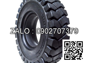 Lốp xe 6.50-10/5.00, 6.50-10 Tokai (Vỏ đặc đen)