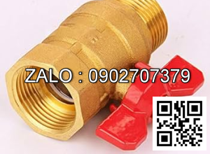 Van bi thau lắp ren 3 ngã DN15