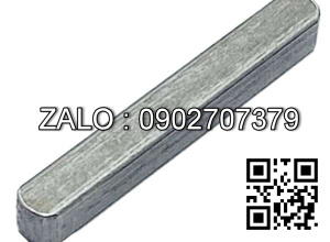 Chốt Lavet 8*8*200mm Inox (then bằng)