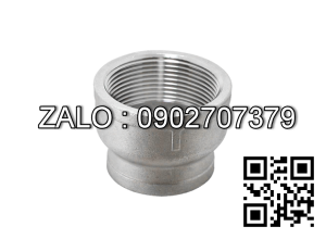 Bầu giảm ren Inox 304 1