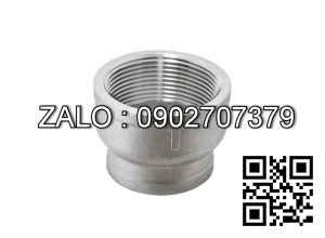 Bầu giảm ren Inox 304 3