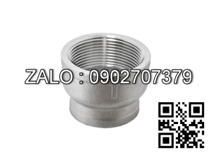 Bầu giảm ren Inox 304 DN15xDN6