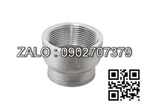 Bầu giảm ren Inox 304 DN50xDN40