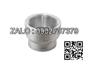 Bầu giảm ren Inox 304 DN65xDN25