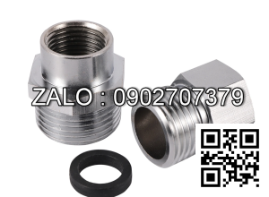 Nối giảm ren Inox 304 DN10xDN6