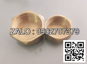 Nút bịt ren trong thau DN80