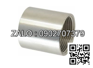 Măng sông ren trong Inox 304 2-1/2