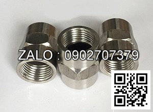 Nối ren trong Inox 304 DN15