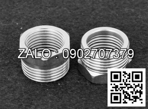 Cà rá ren ngoài , ren trong Inox 304 1-1/2