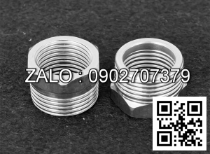 Cà rá ren ngoài , ren trong Inox 201 4