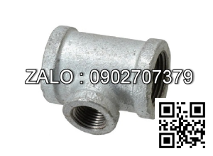 Tê (Tee) giảm mạ kẽm DN3