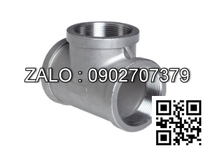 Tê giảm ren trong , ren trong Inox 304 1