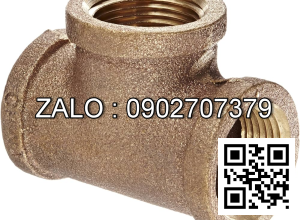 Tê giảm ren trong , ren trong thau 1/4