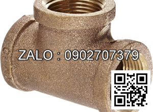 Tê giảm ren trong , ren trong thau 4