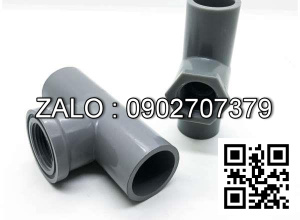 Tê giảm ren trong , ren trong nhựa 3/8