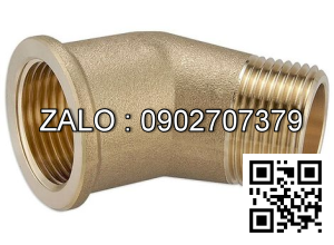 co lơi 45 ren ngoài , ren trong thau 2