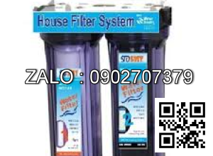 Cột lọc thô 2 cấp 10 inch có lõi