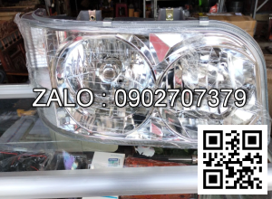 Đèn pha xe tải Jac 15 tấn HFC1253KR1, Trái phải khác nhau, 24V, bóng Halogen