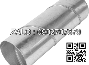 Hệ thống thông gió không khí ống xoắn ốc mạ kẽm