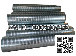 Xoắn ốc tròn mạ kẽm thông gió hệ thống ống thông gió điều hòa không khí PT-RSAD-08 Genai